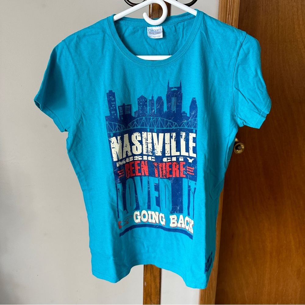 Nashville Teal Tee